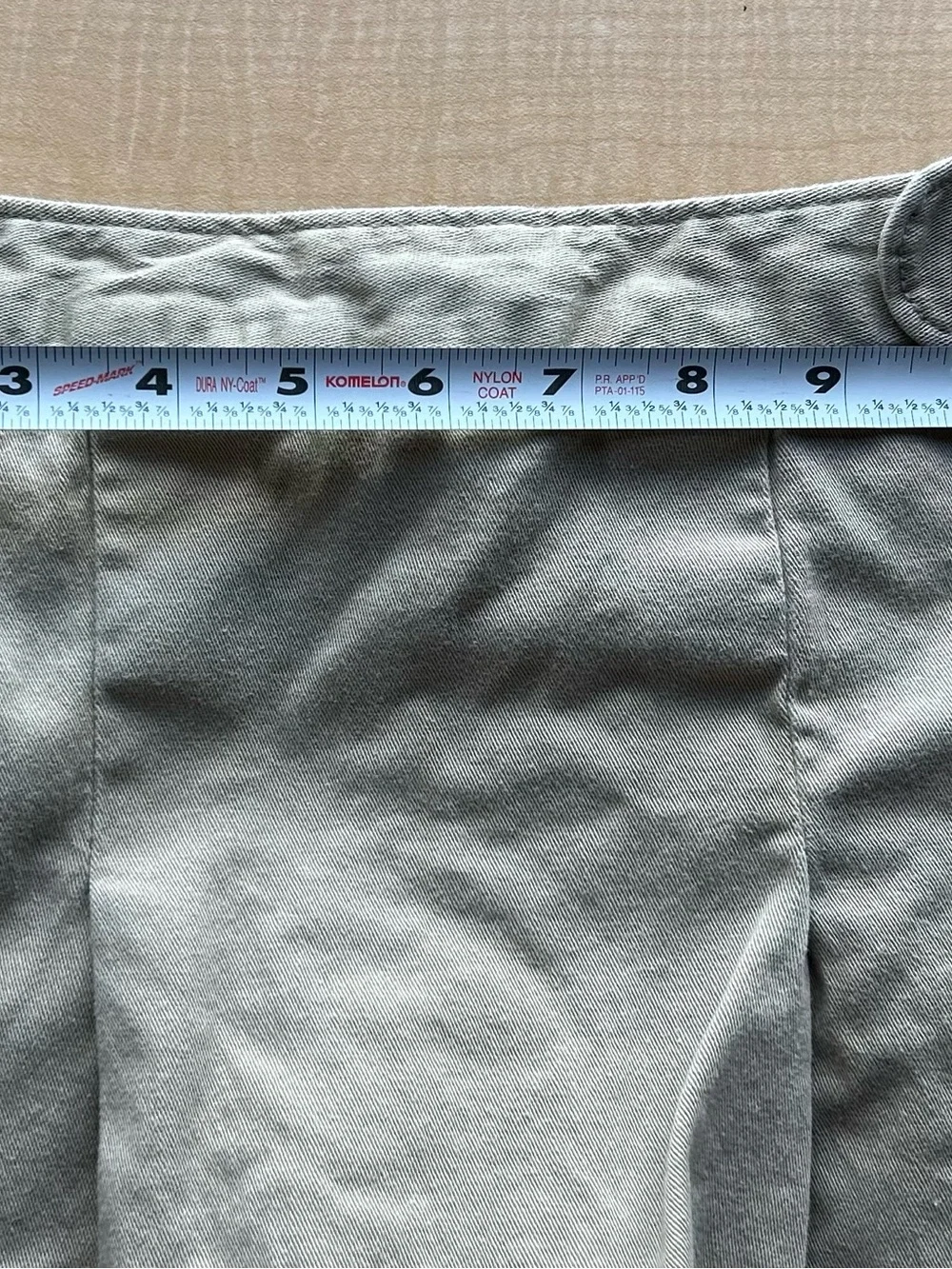 Old Navy Kids Khaki Pleated School Uniform Skort - Elastic Waist Size 8